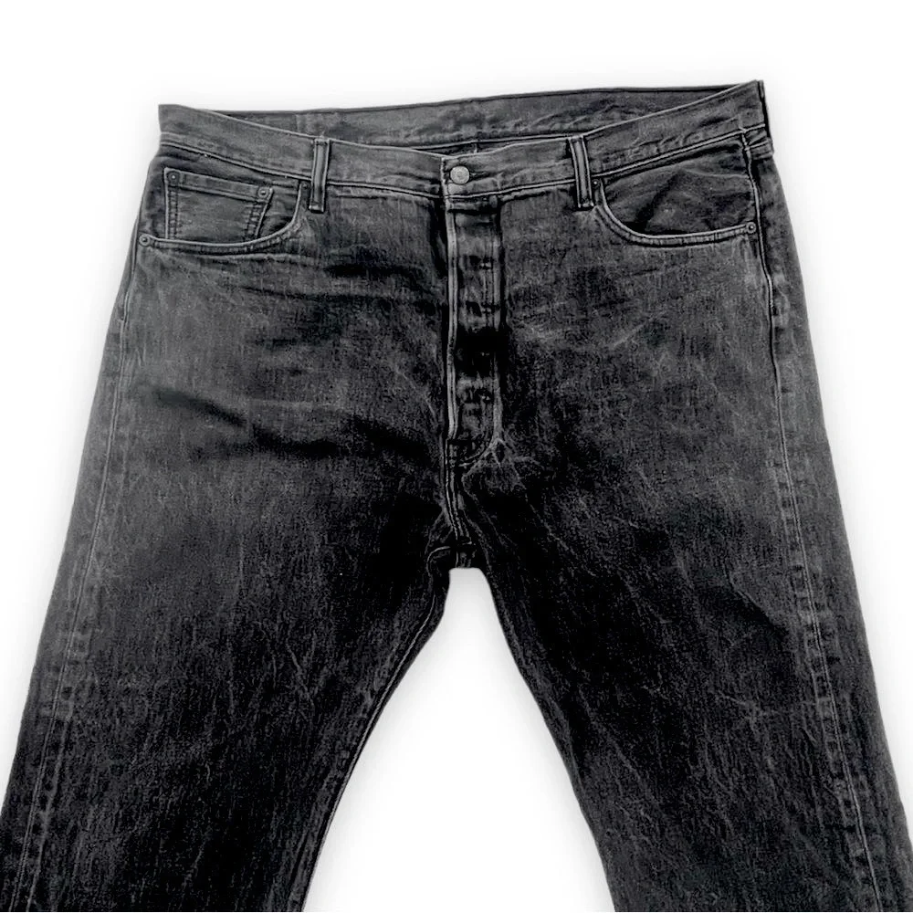 Levi’s 501XX Mens Jeans Black Button Fly 44 (10297)